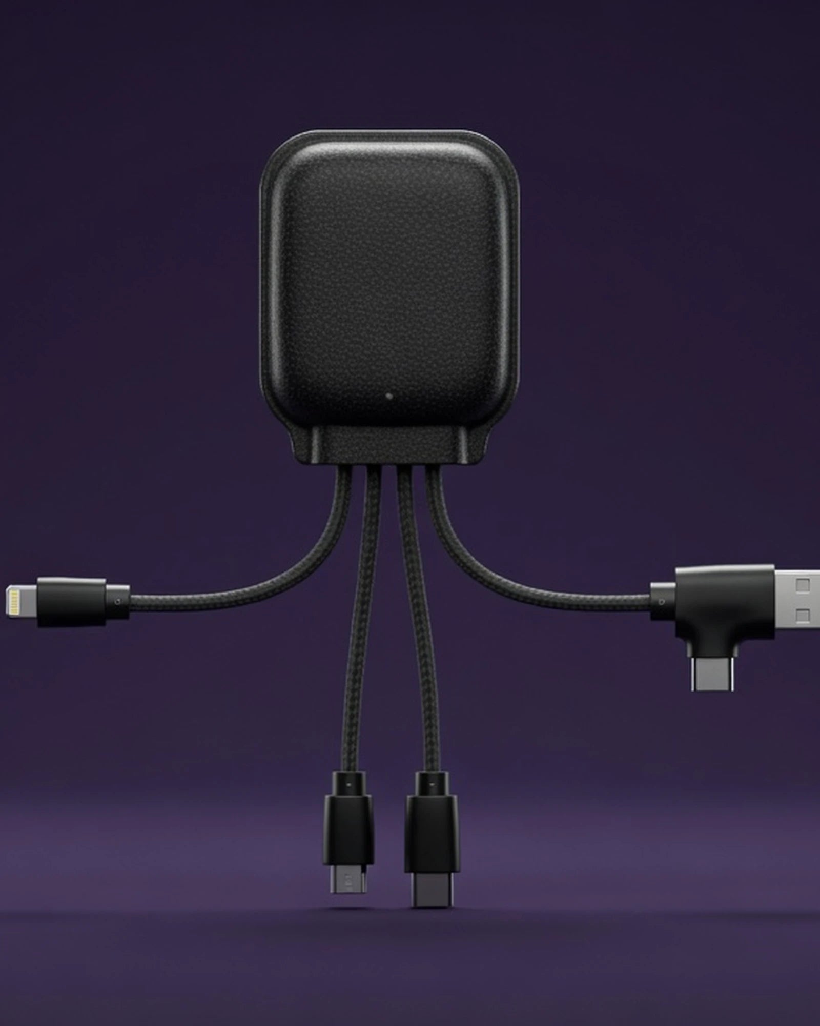 Promotional recycled leather power bank 3000mAh - 1